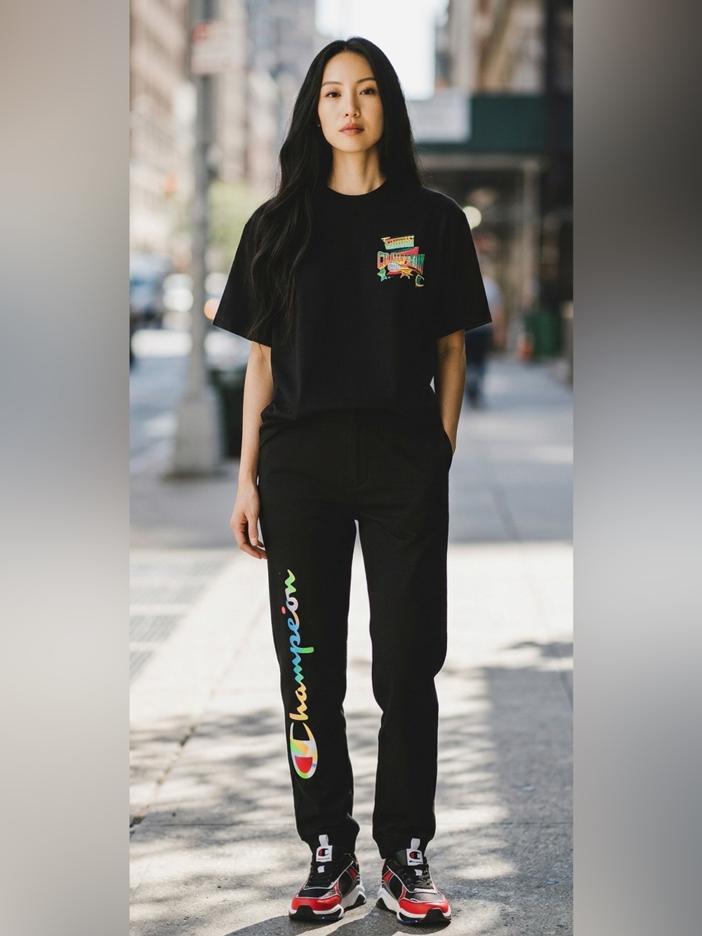 Champion Hispanic Heritage Jogger XS NWT | Black Limited Edition Streetwear